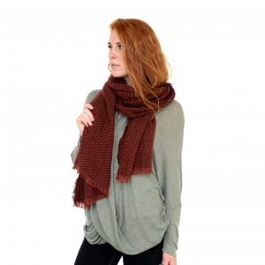 Joy Susan Natural Cheetah Scarf