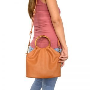 Joy Susan Rachel Nubuck Flip Lock Crossbody Bag – 272 For You