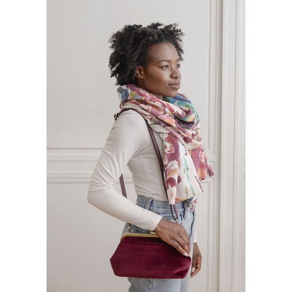 バスケットウィーブハンドバッグ Maddox Vegan Pleated Satchel – Jen & Co.