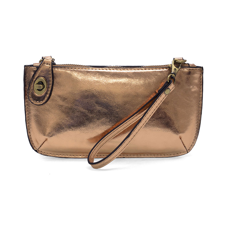 イクシュス ジュドー 55S Liquid Metal Mini Crossbody Wristlet Clutch | Joy Susan