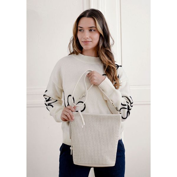 ハンドバッグ mizuho Collins Crossbody Bucket Braided Bag | Joy Susan